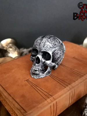 Presse-papier Skull Viking