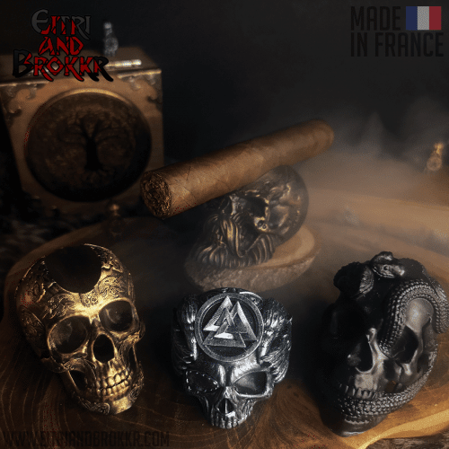 Coffret Ygdrassil - Porte cigare Odin's Smoke+ boite en bois