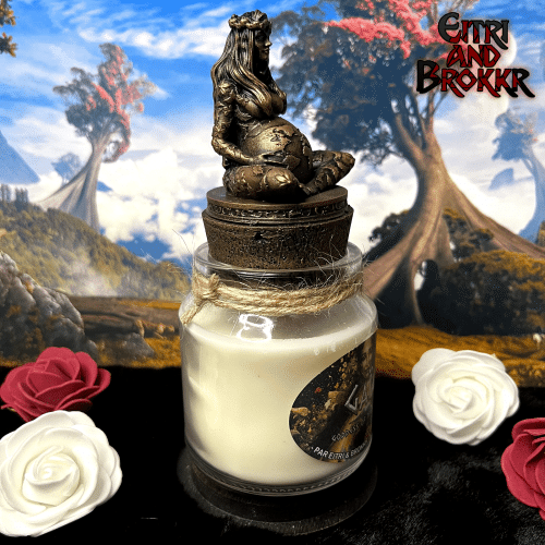 Bougie parfumée Gaia - Parfum Fleur de coton