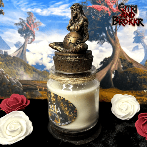 Bougie parfumée Gaia - Parfum Fleur de coton