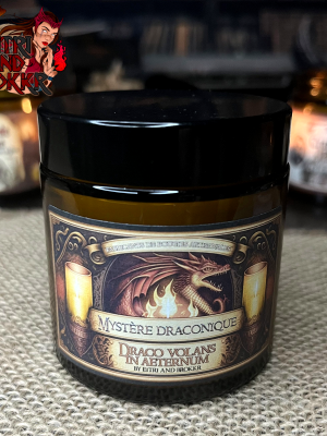 Bougie parfumée - Mystère Draconique - Dragon - Parfum au choix