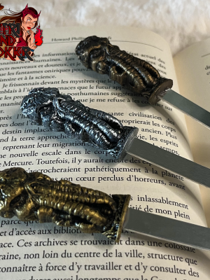 Marque-Page en résine et acier inoxydable - Cthulhu