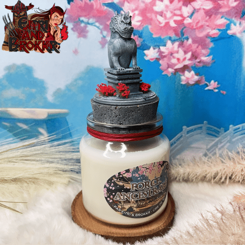 Bougie parfumée "Force Ancestrale" Mulan - Edition limitée - Parfum au choix