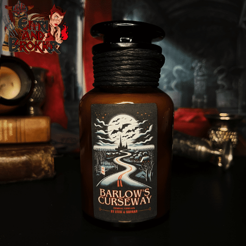Bougie Parfumée - Barlow's Curseway - Inspirée par Salem's Lot de Stephen King