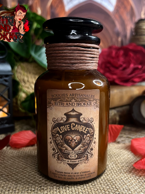 Bougie Apothicaire - Love Candle - Amour et Dévotion pour un amour profond