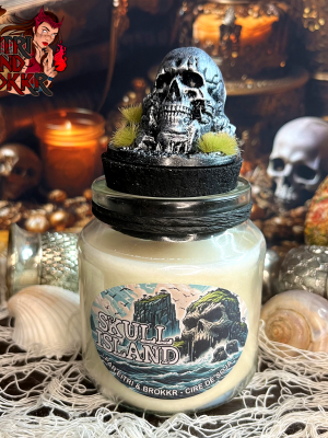 Bougie parfumée Skull Rock - L'Île du Crâne