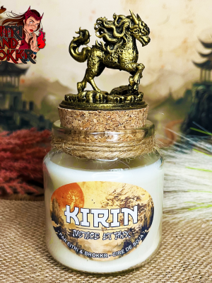 Kirin symbolise la pureté, la paix, et la justice