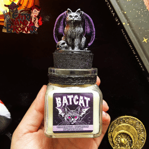 Bougie parfumée - BatCat - Le chat Vampire