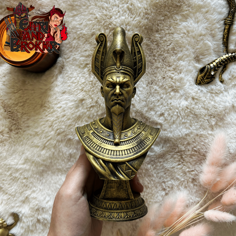 Buste d'Osiris- Figurine Égyptienne 20 cm
