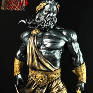 Sculpture de Zeus, le roi des dieux, 34 cm