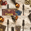 Marque-Page en résine et acier inoxydable – Totem viking