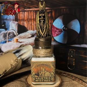 Bougie "Valkyrie Mystique" - Messagère du Valhalla