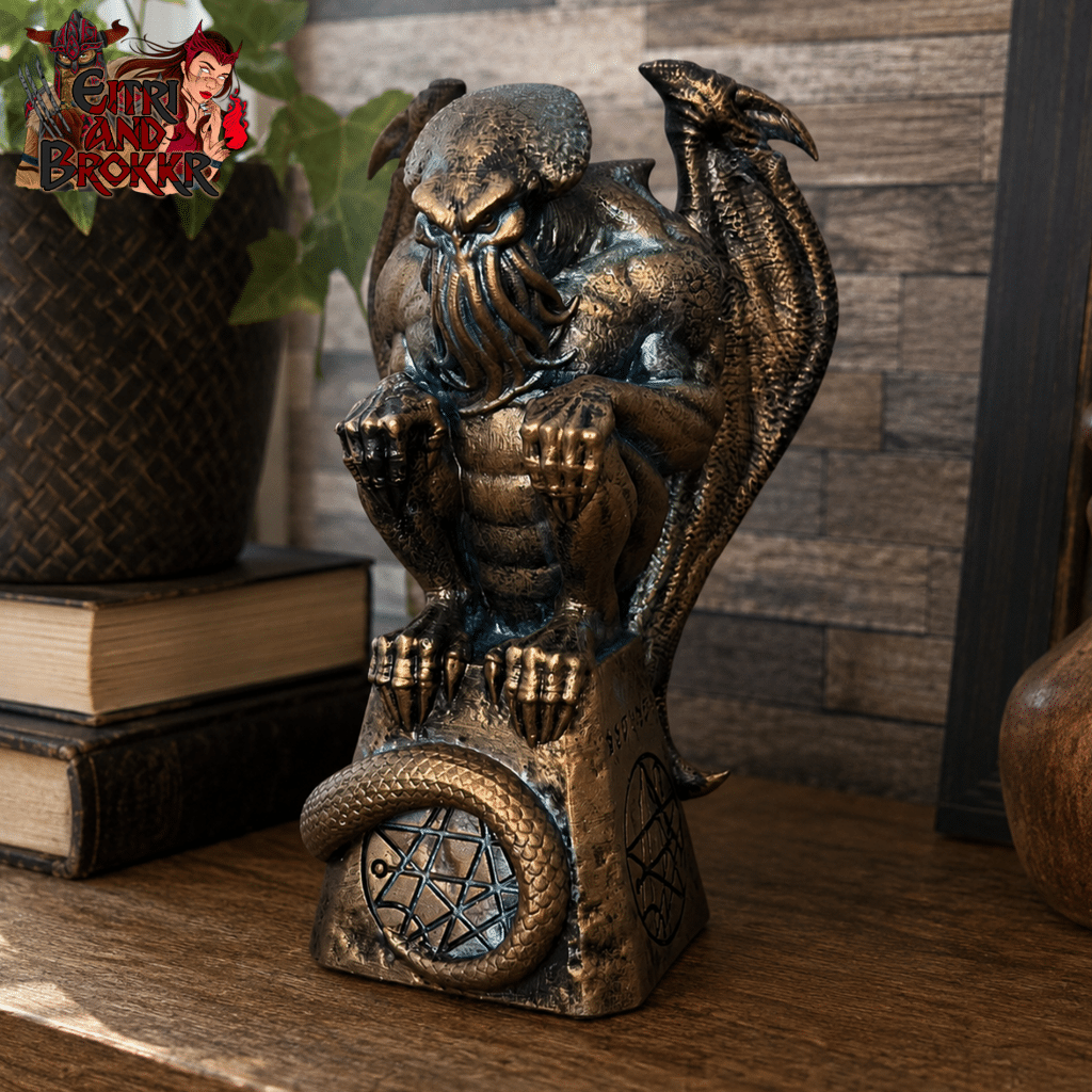 Statue Cthulhu 15cm | Figurine inspirée Lovecraft | Horreur
