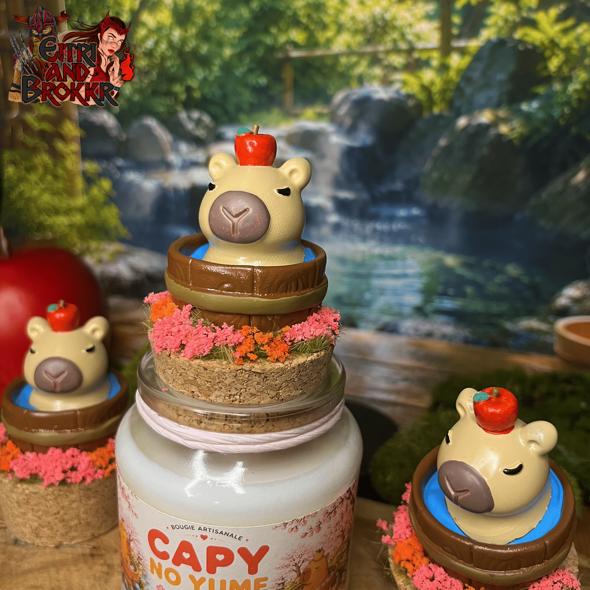 Bougie Capy No Yume | Ambiance japonaise, capybara kawaii