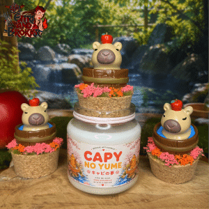Bougie Capy No Yume | Ambiance japonaise, capybara kawaii