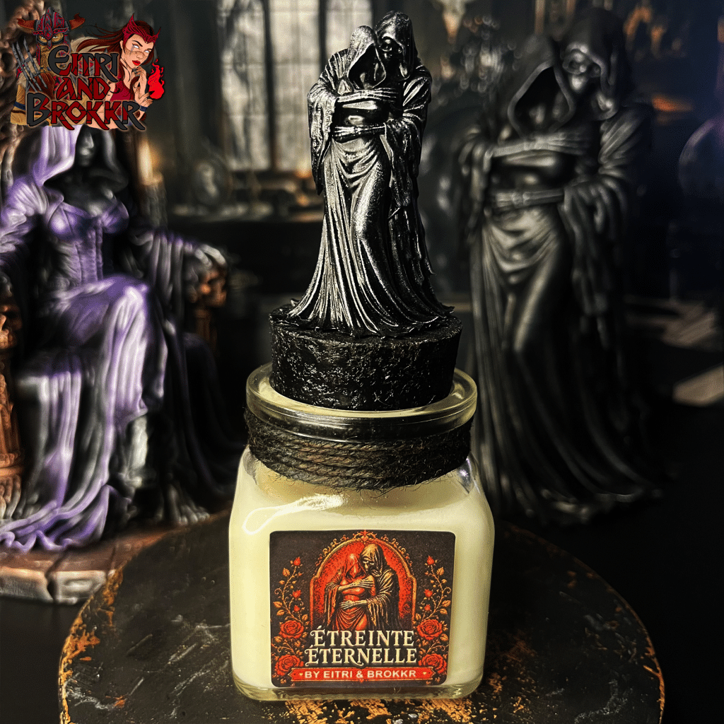 Bougie Étreinte éternelle | ambiance gothique, romantique et macabre
