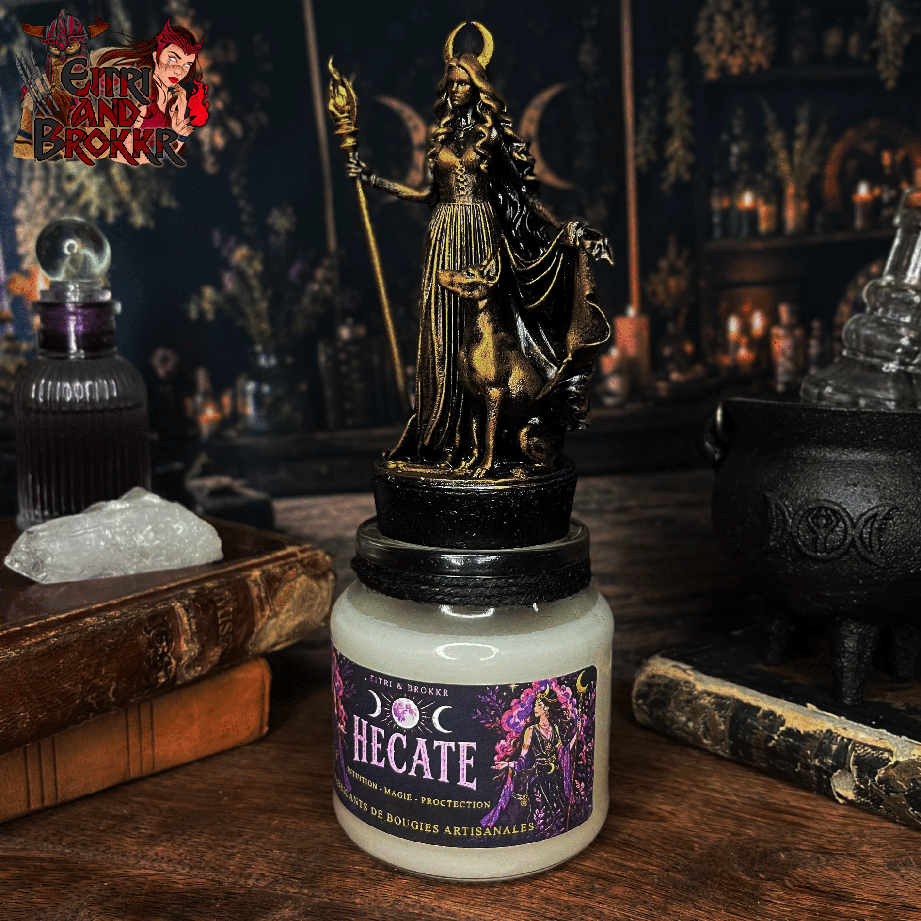 Bougie Hécate | magie, intuition & protection – Image 2