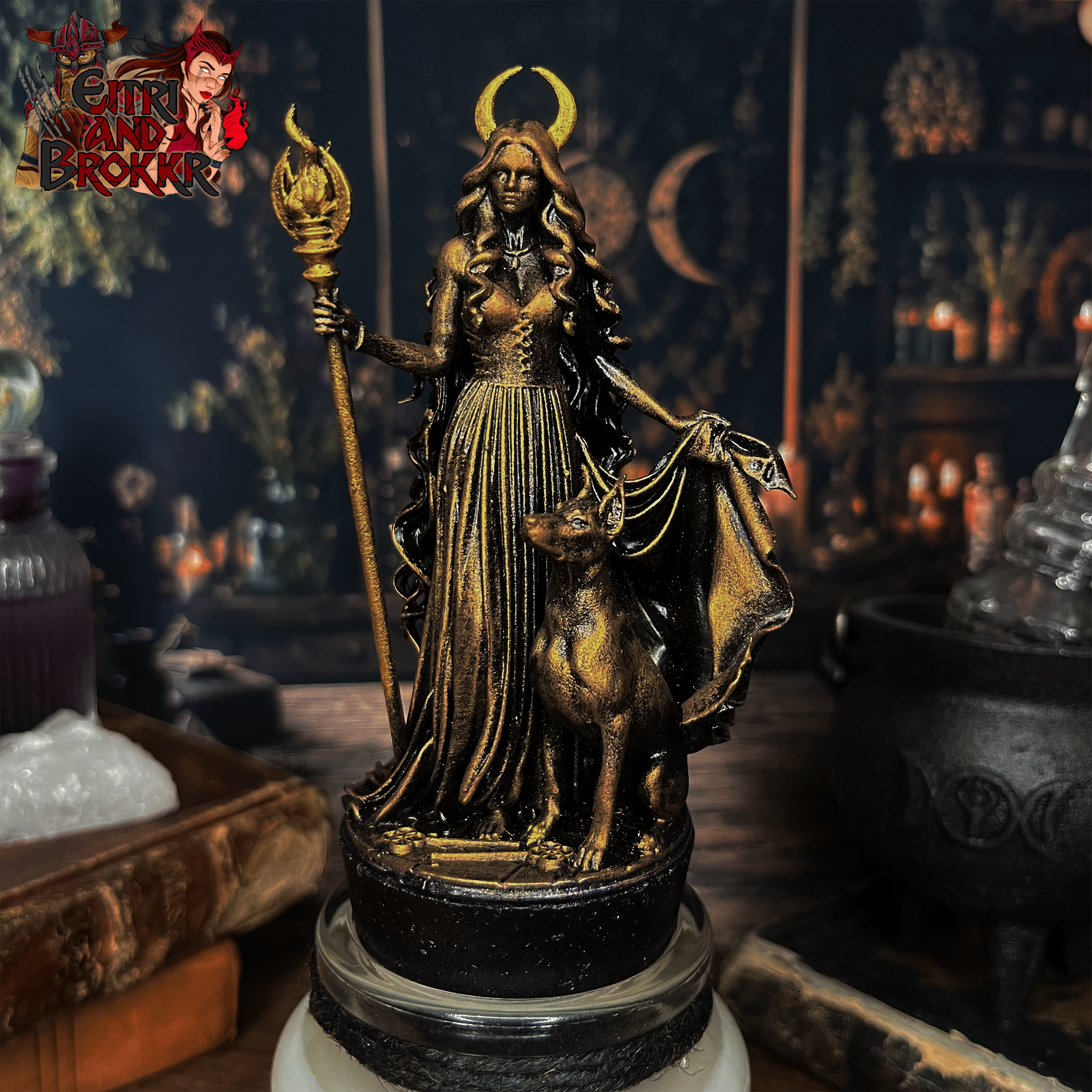 Bougie Hécate | magie, intuition & protection