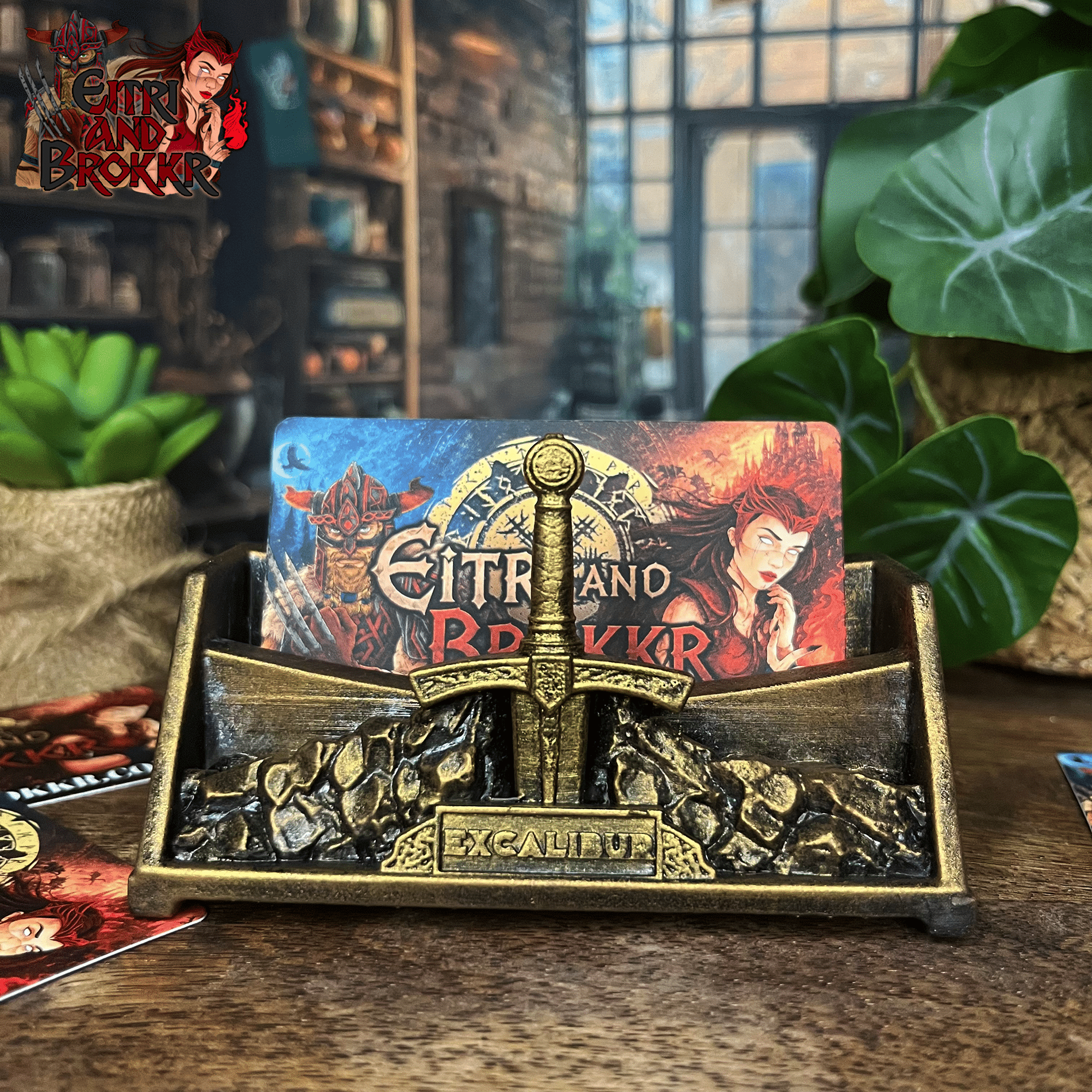 Porte-Cartes Roi Arthur | Excalibur & légende arthurienne – Image 2