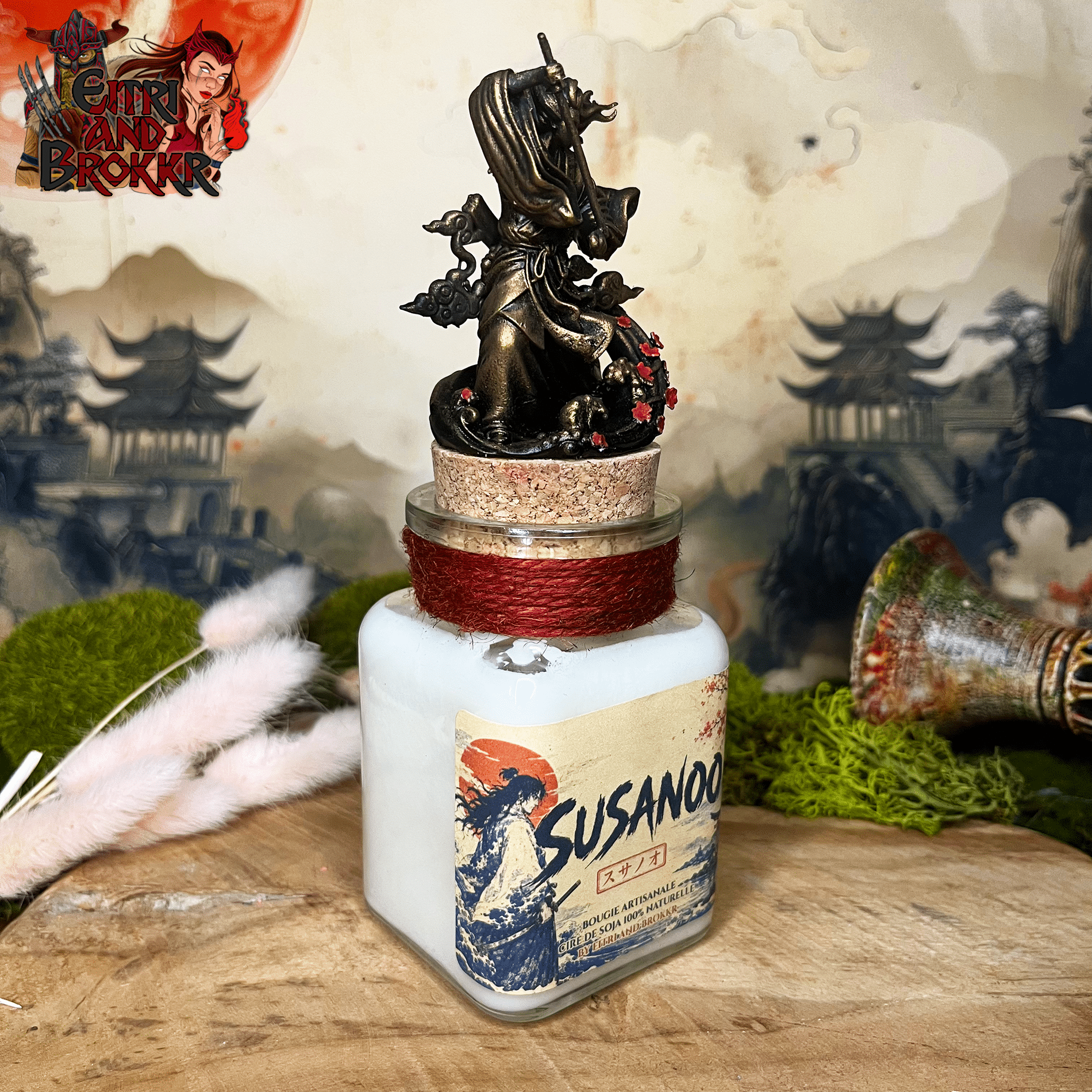 Bougie Susanoo | ambiance japonaise, épique et tumultueuse – Image 3
