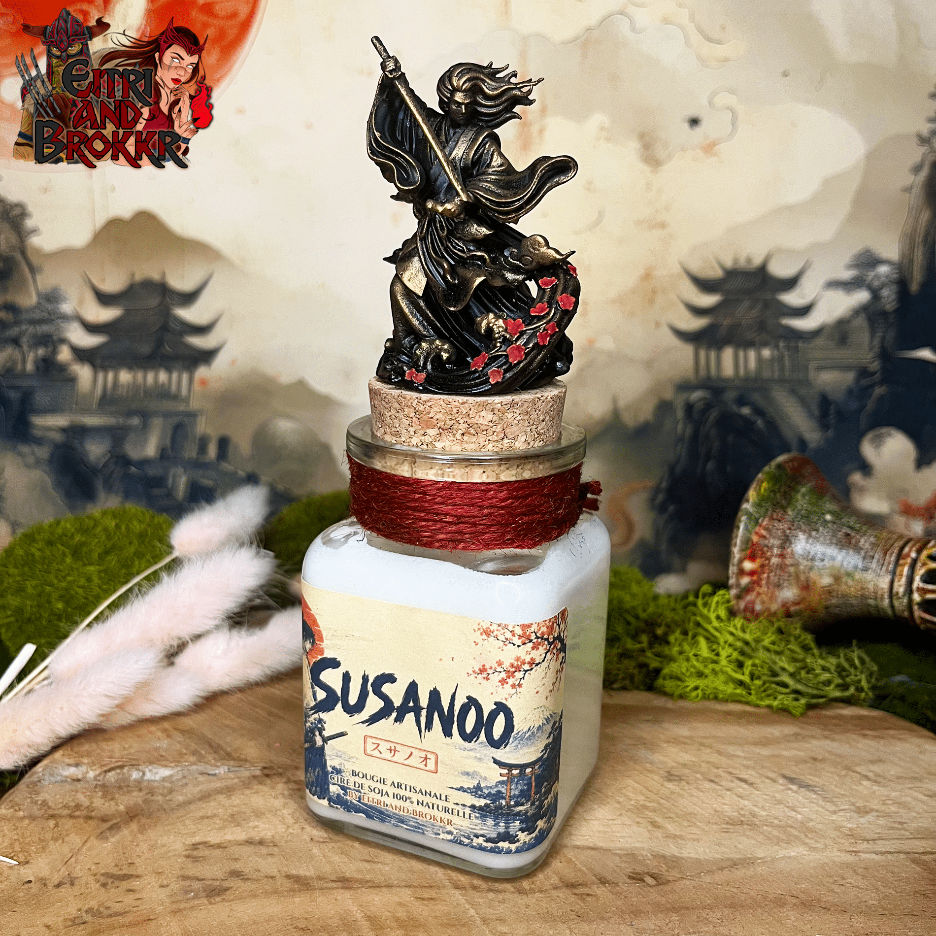 Bougie Susanoo | ambiance japonaise, épique et tumultueuse – Image 2