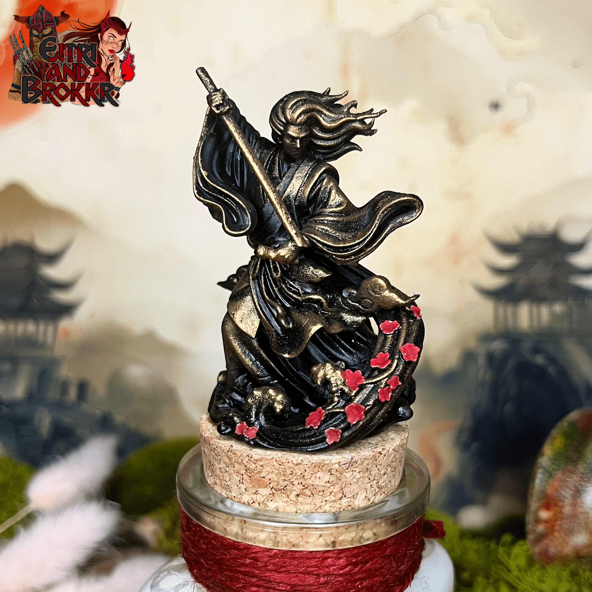 Bougie Susanoo | ambiance japonaise, épique et tumultueuse